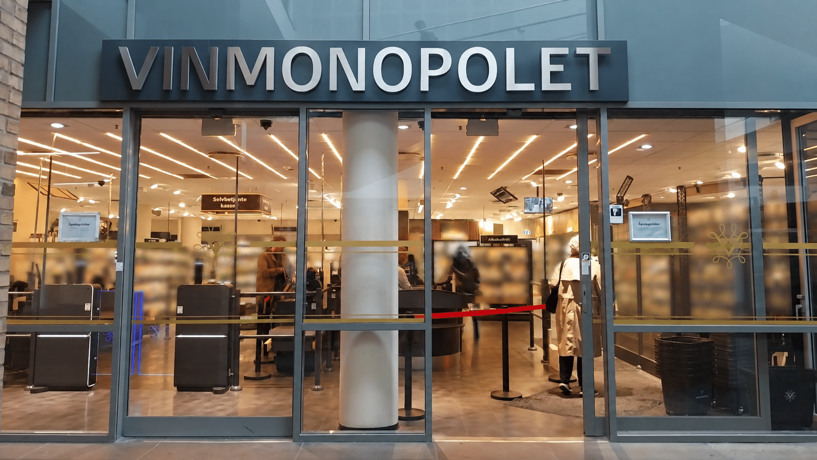 Vinmonopolet-butikk i Bergen – Låssenteret har inngått ny landsdekkende rammeavtale
