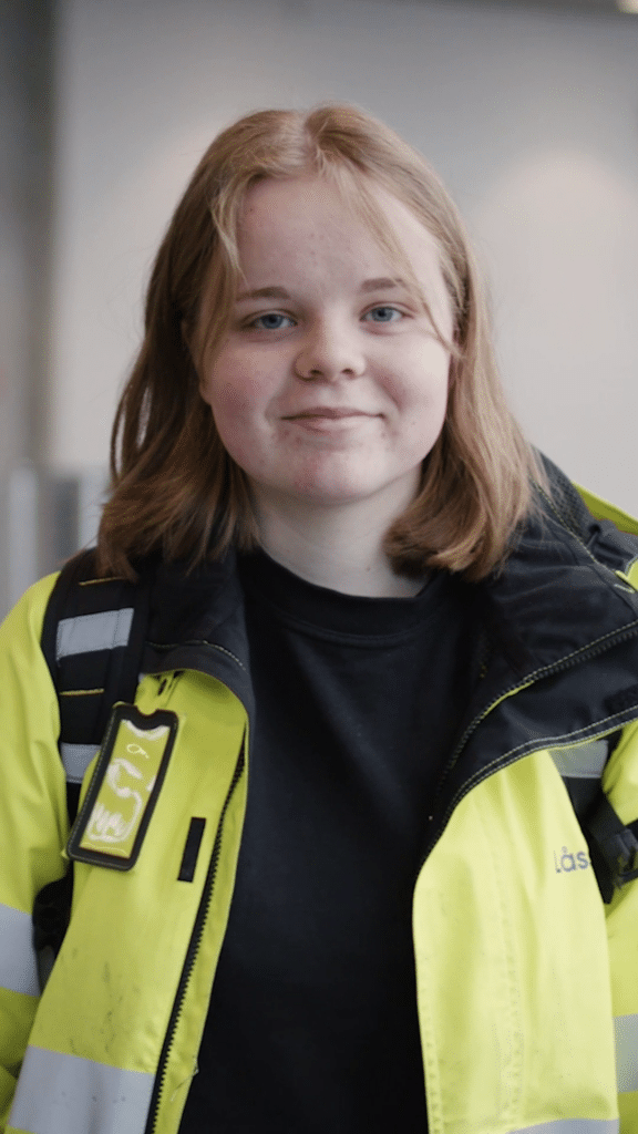 Nora var lærling og ble låsesmed i Låssenteret Åsane.
